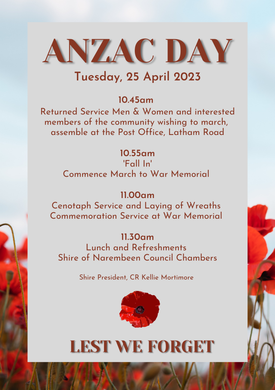 Events » Shire Of Narembeen