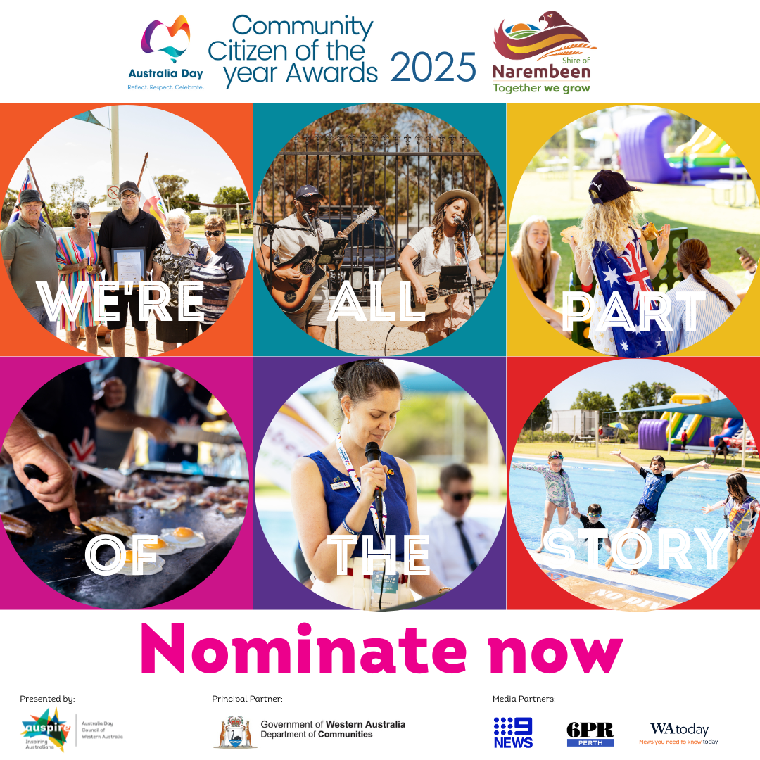 2025 Community Citizen of the Year - NOMINATE NOW